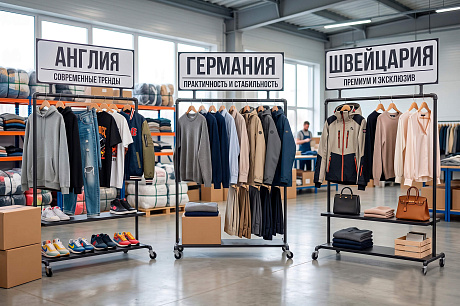 Как выбрать страну сборки одежды под свой магазин секонд-хенда: сравниваем Англию, Германию и Швейцарию